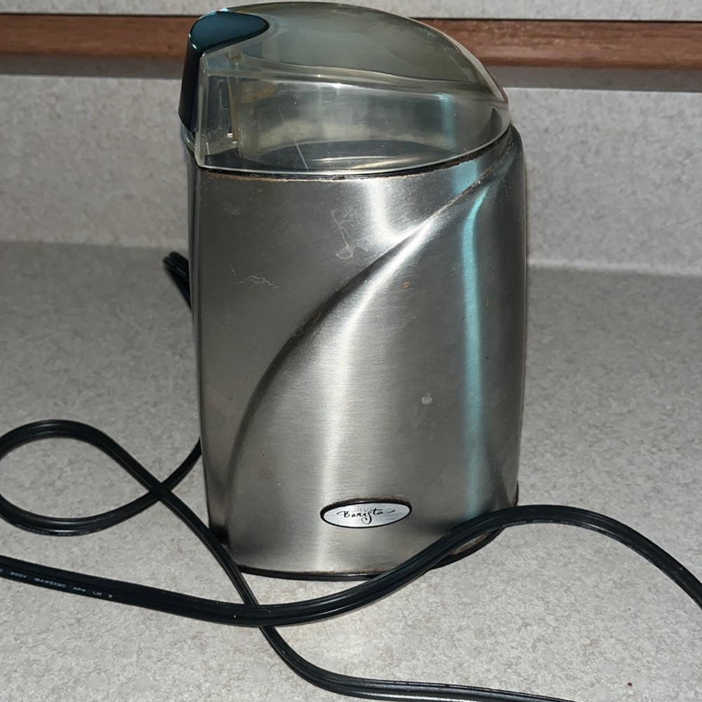 Starbucks Barista Coffee Grinder Stainless Steel - TSK-9213SS USED